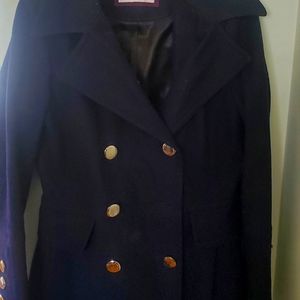 Navy blue Calvin Klein Pea Coat (M)
